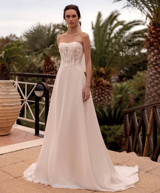 vestido elegante Demetrios